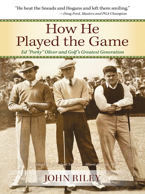 Title details for How He Played the Game by John Riley - Available